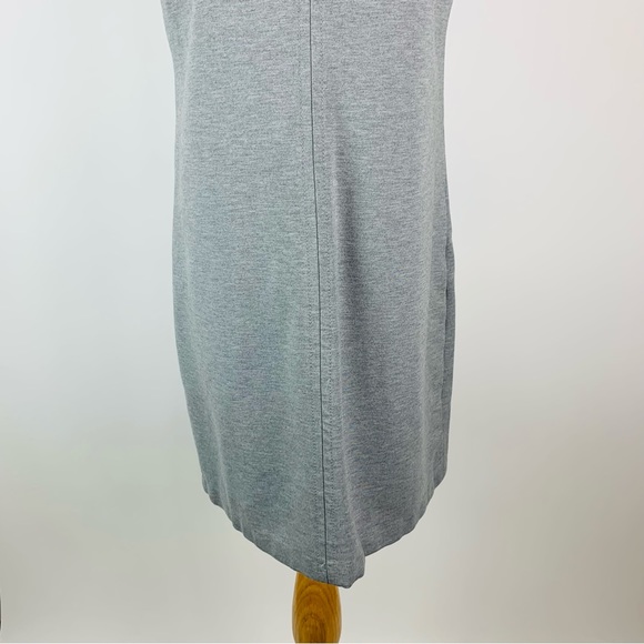 Banana Republic Gray Ponte Front Pocket Dress Medium - Picture 12 of 13